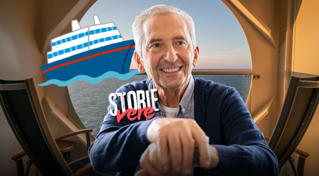 Vive da 25 anni sulle navi da crociera