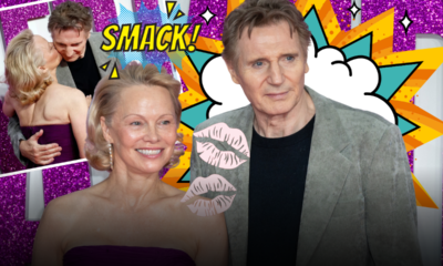 Pamela Anderson and Liam Neeson