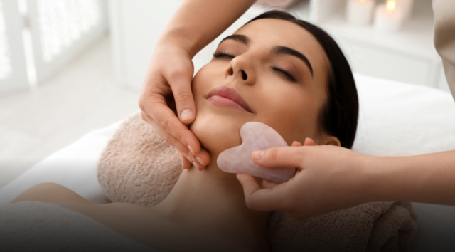 Gua Sha e roller di giada