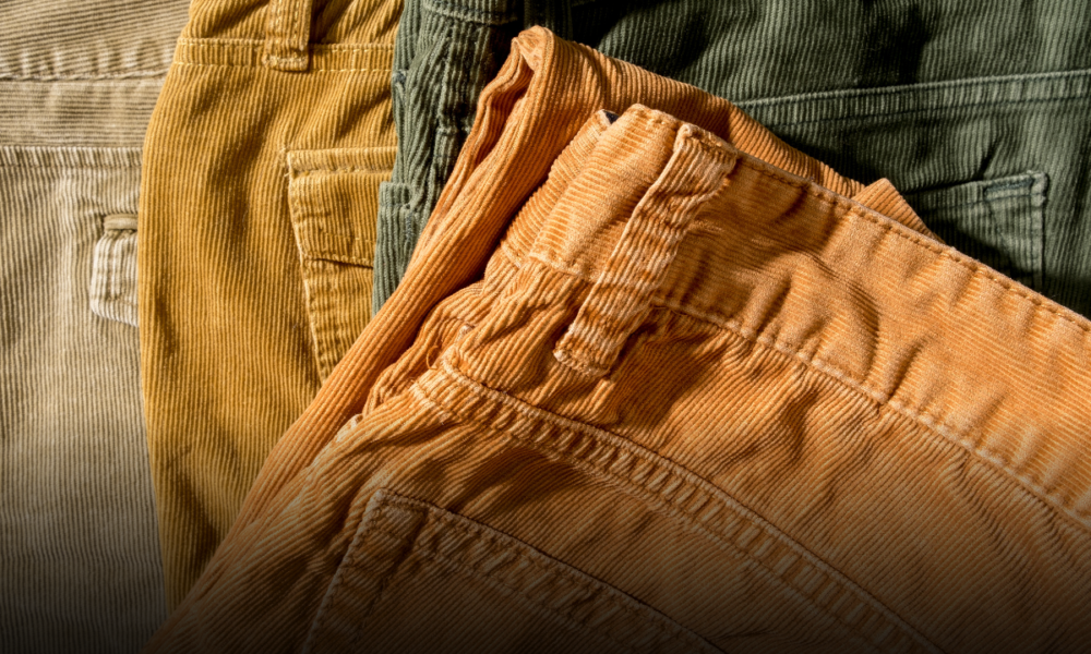 Il grande ritorno dei pantaloni in velluto