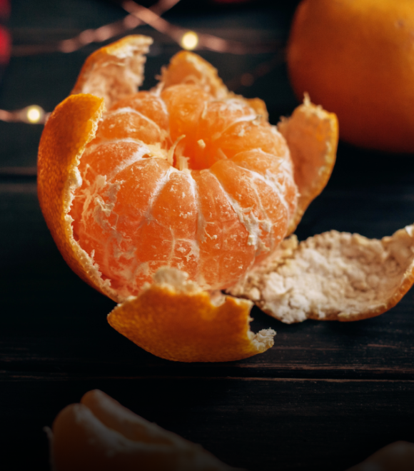 buccia dei mandarini
