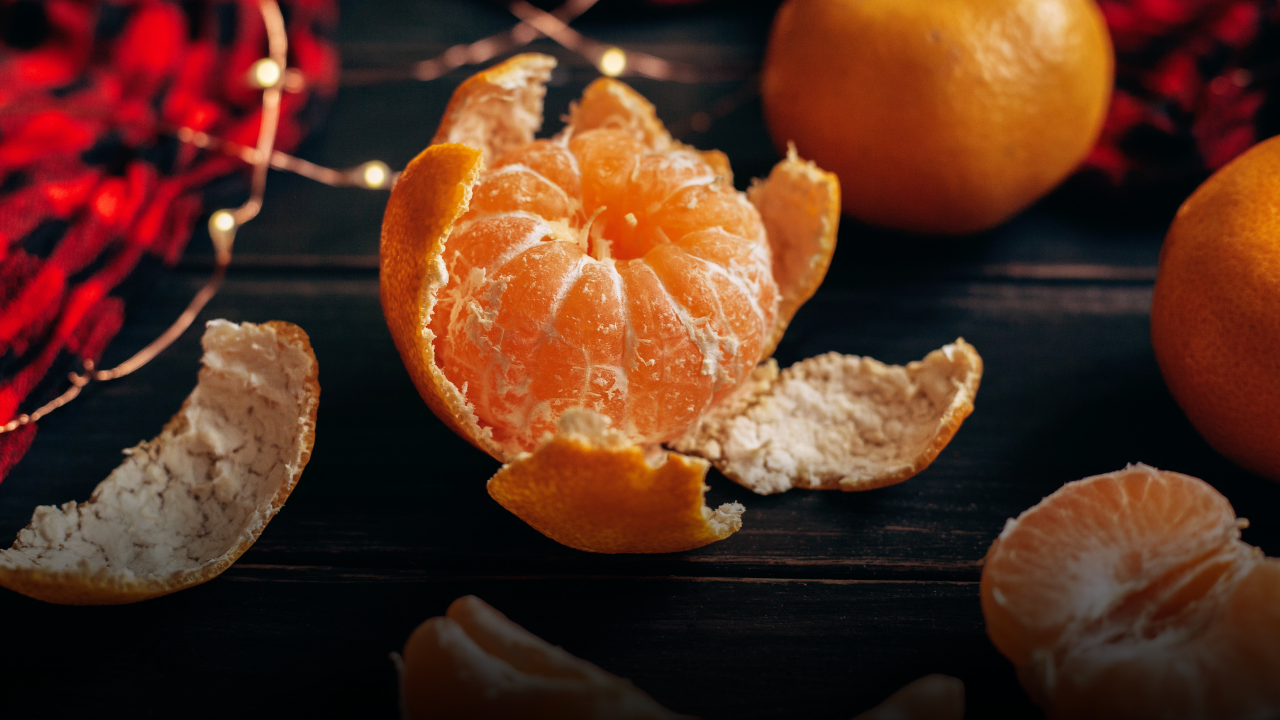 buccia dei mandarini