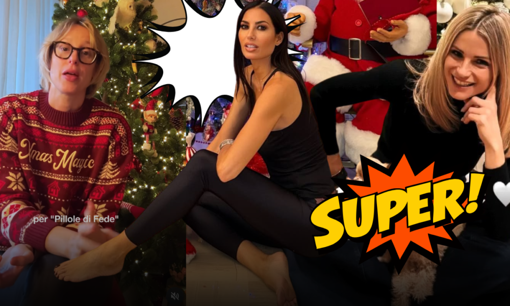 Natale anticipato nelle case dei vip