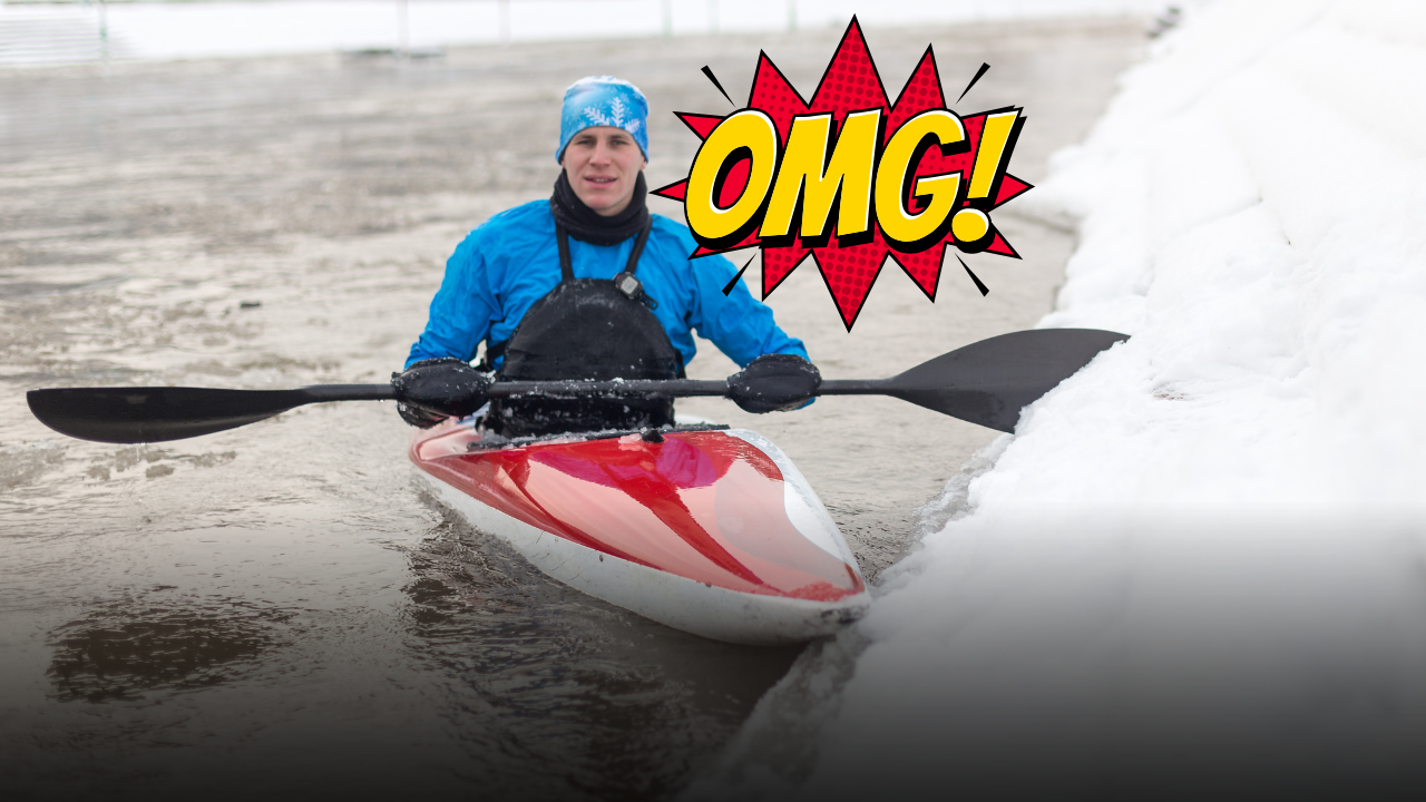 Pagaiando d’inverno