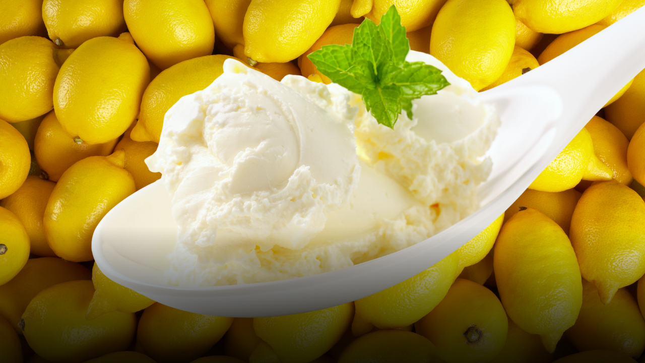 La crema fredda al limone