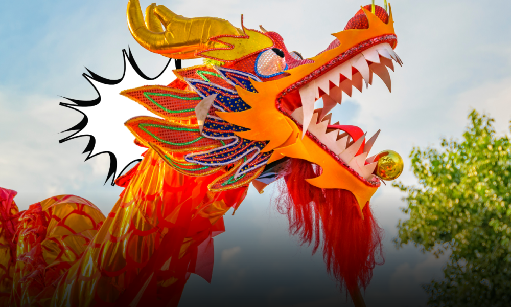 la parata del Dragone di Milano