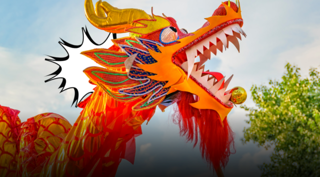 la parata del Dragone di Milano