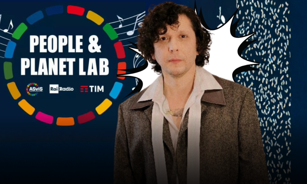 A Ermal Meta il premio “People & Planet Lab – Canzone Sostenibile”: a Sanremo la musica diventa voce dell’Agenda 2030
