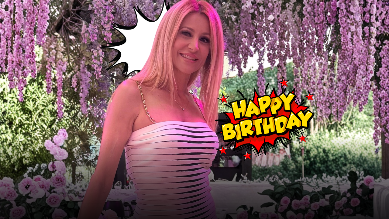 Adriana Volpe spegne 53 candeline dopo il reality: alla festa romana pochi ex coinquilini, ma arrivano pace e sorrisi