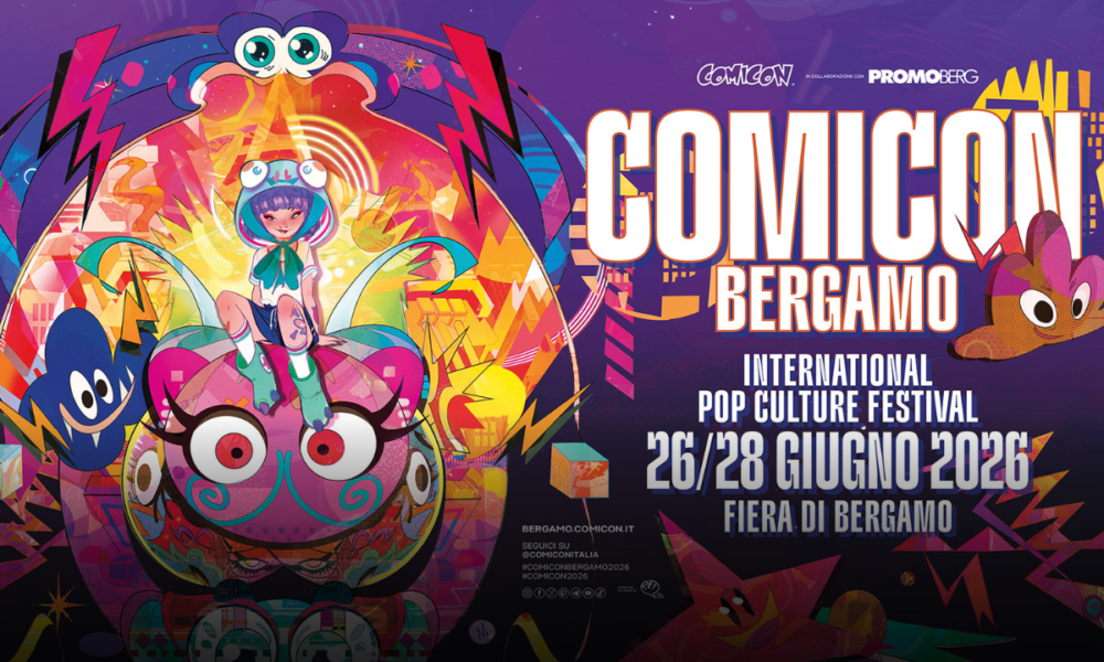 COMICON Bergamo 2026: al via la quarta edizione tra leggende del fumetto e icone del gaming