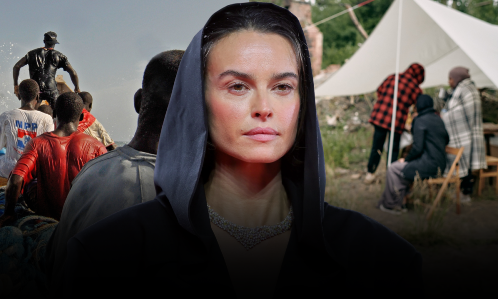 Kasia Smutniak: «Aiutare i migranti oggi può costare caro». La battaglia dell'attrice oltre il red carpet