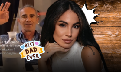 Giulia De Lellis si commuove parlando del padre: «Ogni volta che mi saluta si mette a piangere»