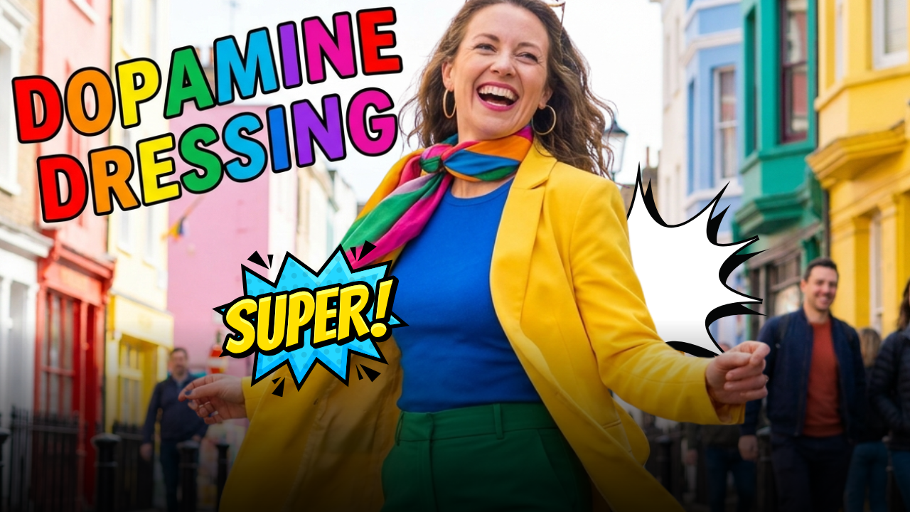 Dopamine Dressing: il segreto di moda che usa la psicologia dei colori nei vestiti per stimolare il buonumore e trasformare le giornate no