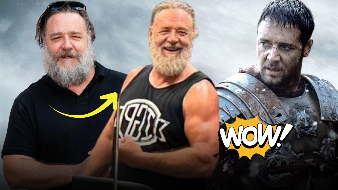 Russell Crowe mostra il fisico ritrovato a 62 anni: gli scatti scatenano i fan e la trasformazione fa il giro del web in poche ore