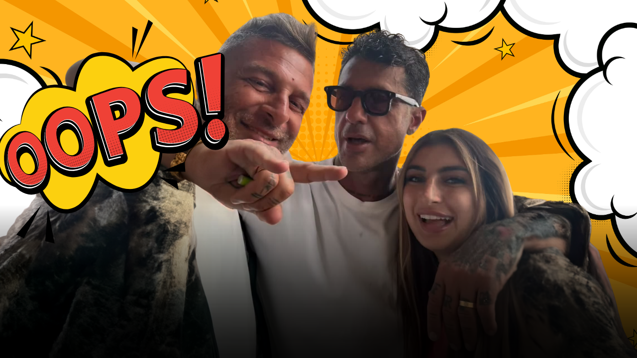 Sabrina Soussi scherza con Corona sull'ex Giovanni Grazioso: il gesto delle corna che svela il finale prima della messa in onda