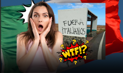 Tensione alle Canarie contro la comunità italiana: appaiono scritte contro gli expat e sui social scoppia la bufera tra i residenti