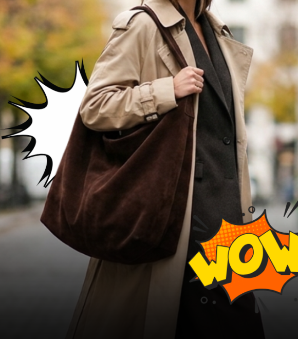 Suede mania per l'Autunno 2026: come scegliere la maxi borsa in suede perfetta per elevare ogni abbinamento di stagione