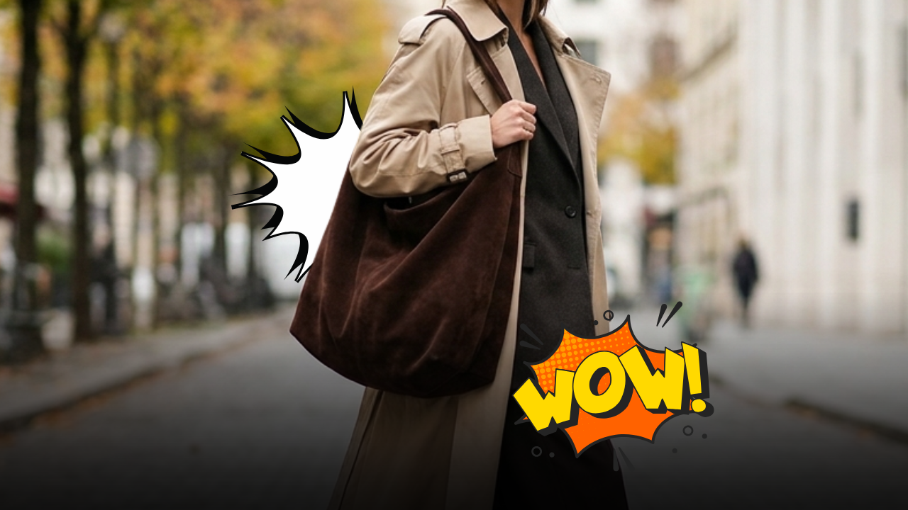 Suede mania per l'Autunno 2026: come scegliere la maxi borsa in suede perfetta per elevare ogni abbinamento di stagione