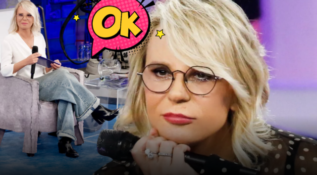 Maria De Filippi torna ad Amici con jeans larghi e stivali da 1.300 euro: il look casual della prima puntata nasconde un dettaglio di lusso