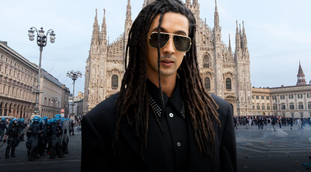 Ghali difende le proteste dei giovani dopo gli scontri a Milano: «Dobbiamo ascoltarli, non distraiamoci da chi manifesta pacificamente»