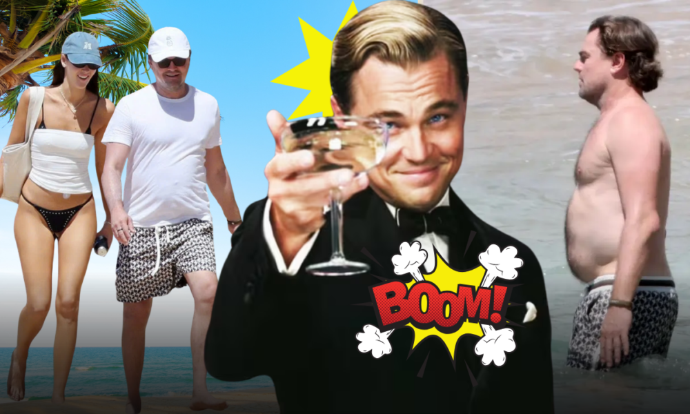 Leonardo DiCaprio, il pancione in spiaggia alle Hawaii non passa inosservato: con Vittoria Ceretti si diverte tra tuffi e amici vip prima del matrimonio