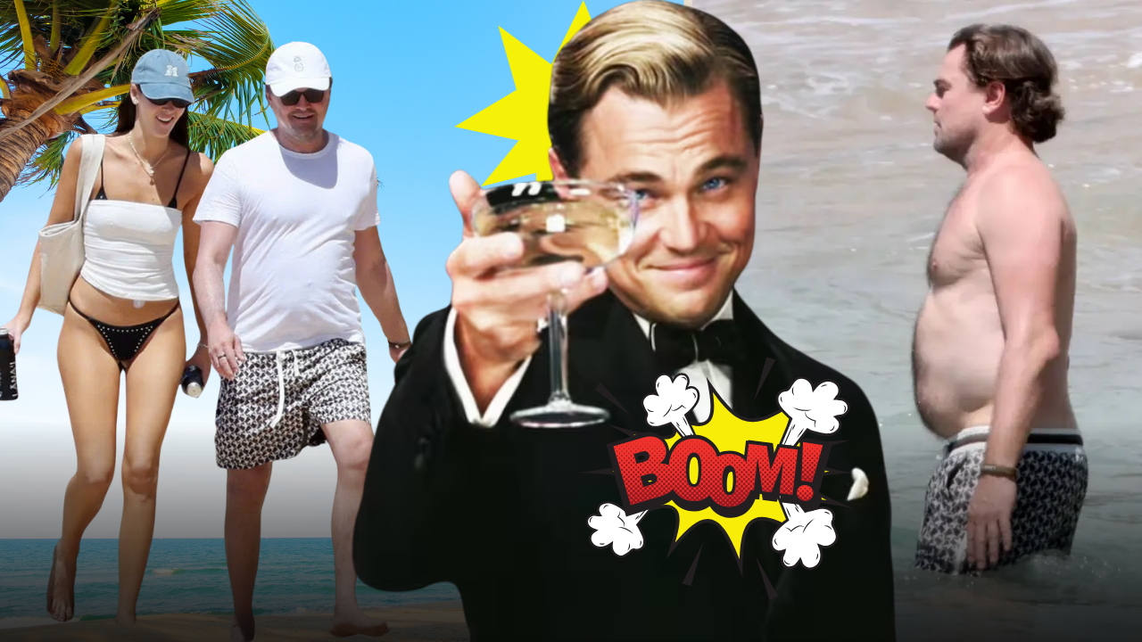 Leonardo DiCaprio, il pancione in spiaggia alle Hawaii non passa inosservato: con Vittoria Ceretti si diverte tra tuffi e amici vip prima del matrimonio