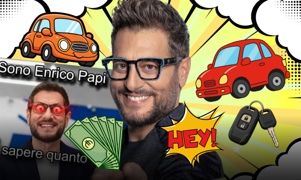 «Ciao, sono Enrico Papi»: la pubblicità dell'auto diventa il nuovo tormentone no-sense della Gen Z su TikTok