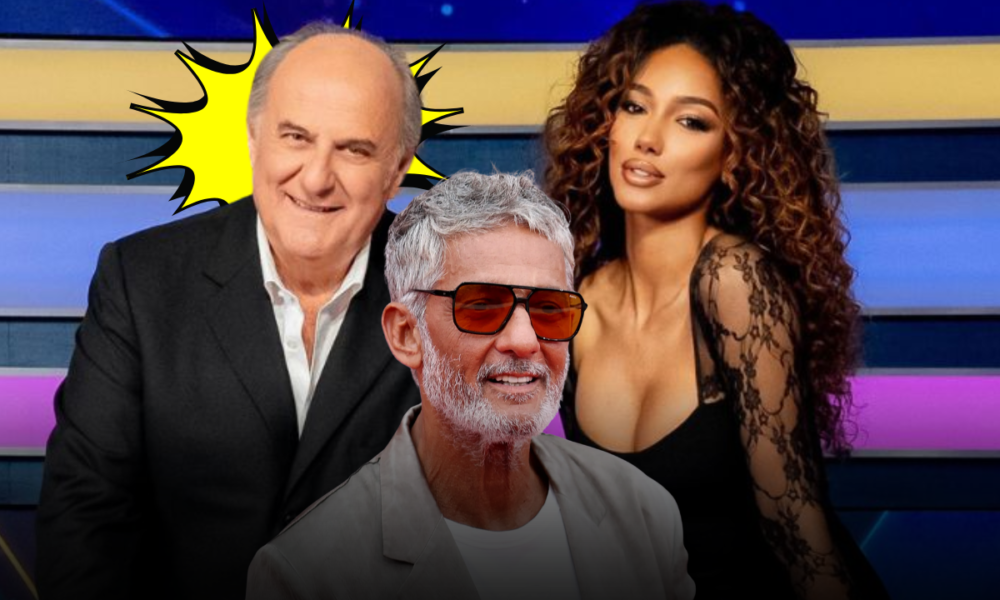 Gerry Scotti e Samira Lui incatenati a La Ruota della Fortuna: Fiorello lancia l'allarme, loro rispondono con un video esilarante da Mediaset
