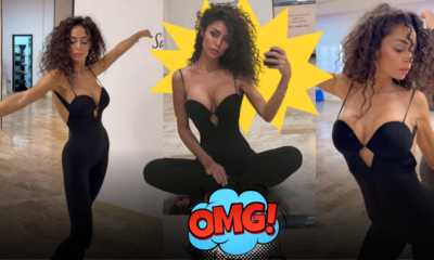 Raffaella Fico infiamma Instagram con una tutina nera aderentissima: décolleté esplosivo, curve in mostra e commenti senza freni dai follower