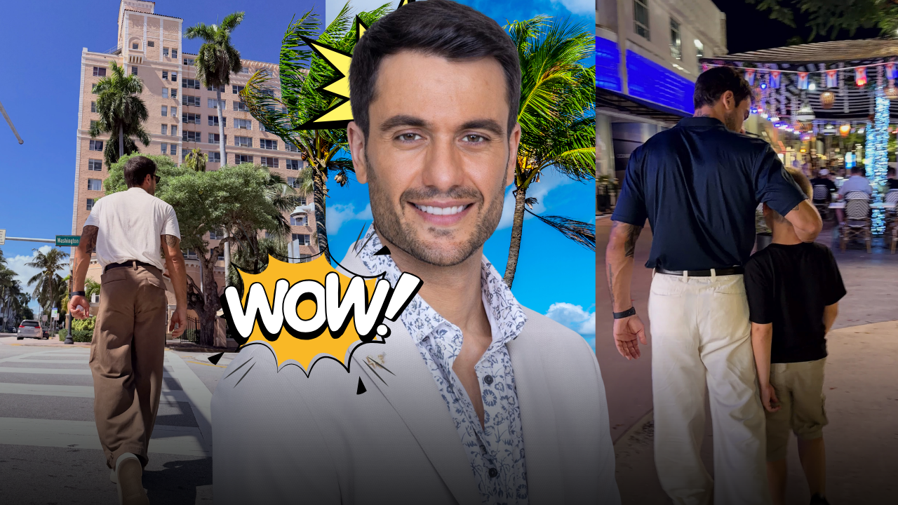 Pierpaolo Pretelli vola a Miami e ritrova Ariadna Romero: la storia con il figlio, il resort di lusso e il sospetto di un ritorno di fiamma