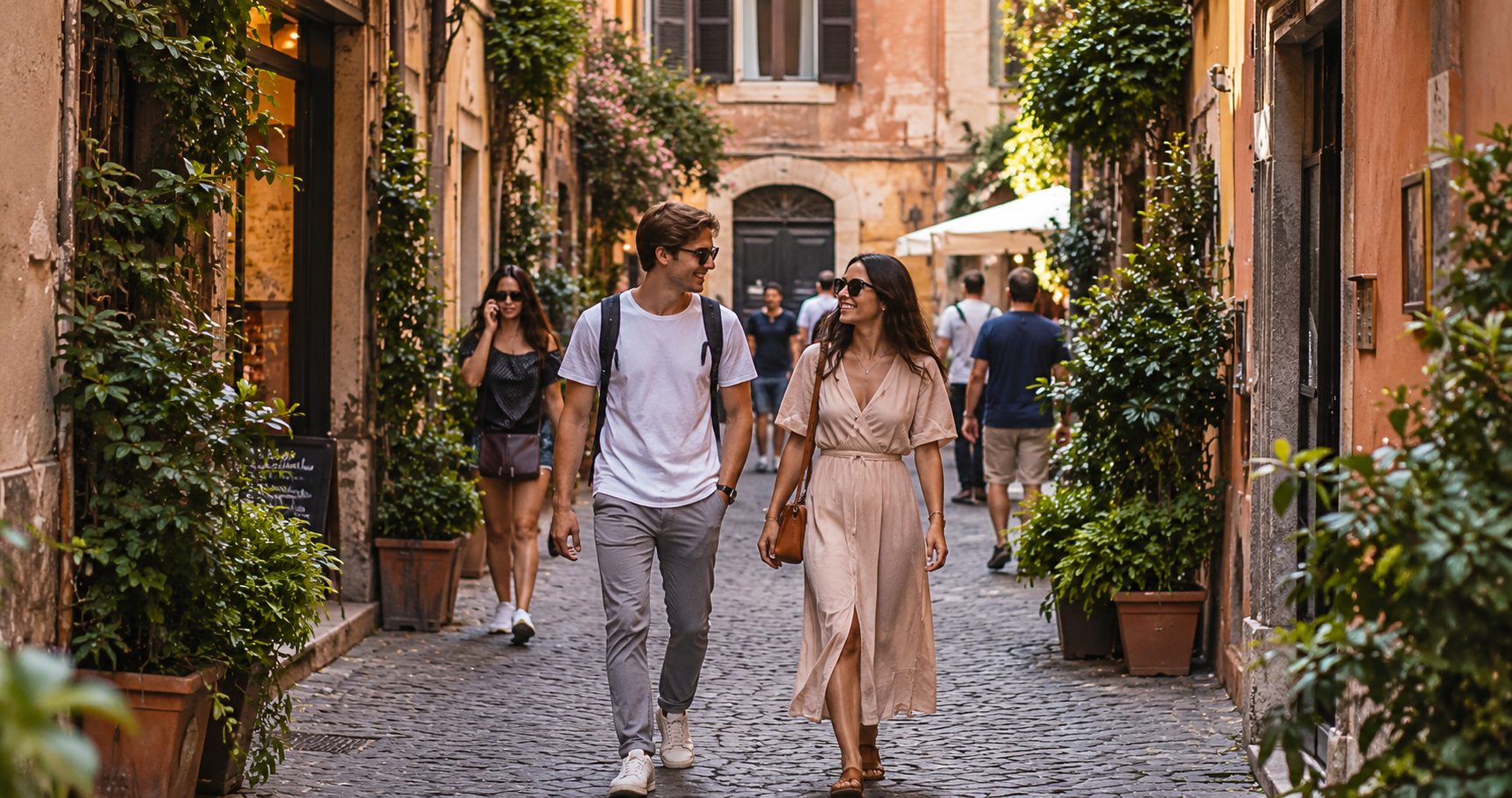 Passeggiare a Roma